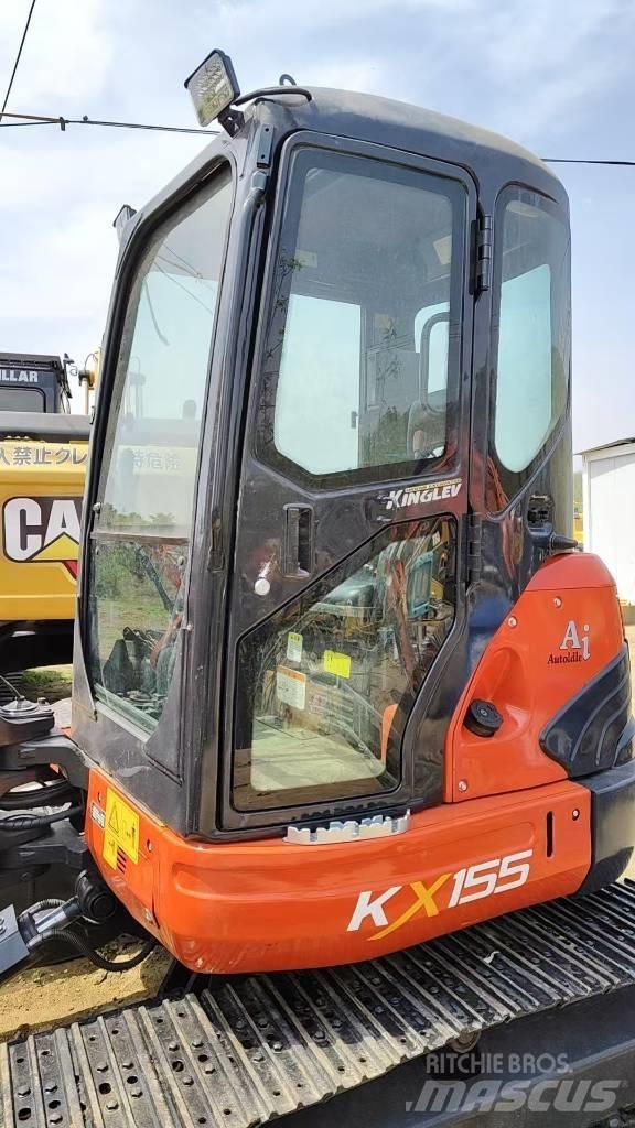 Kubota KX 155 Pásová rýpadla