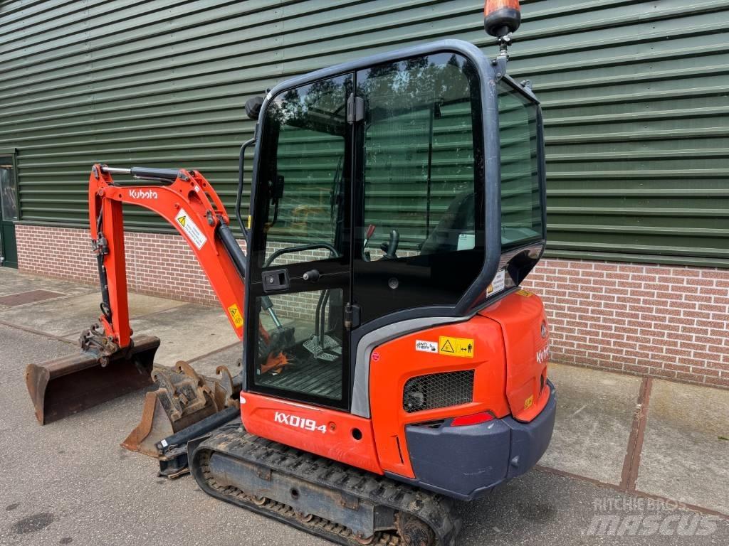 Kubota KX 019-4 Mini rýpadla < 7t