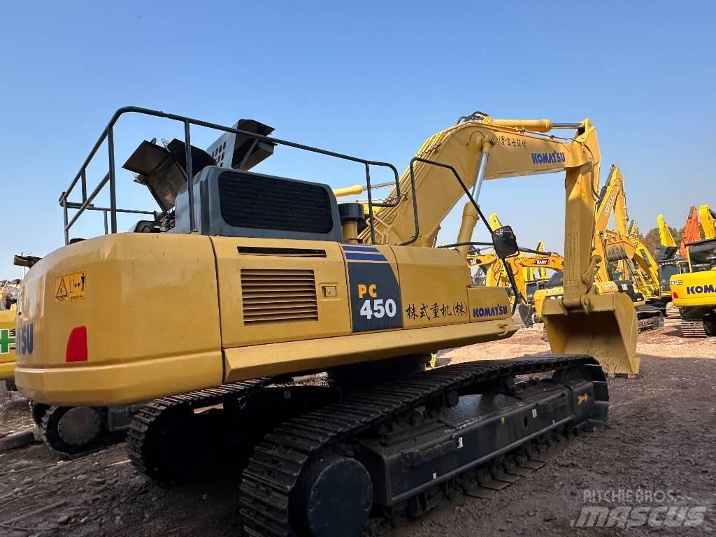 Komatsu PC 450 Pásová rýpadla