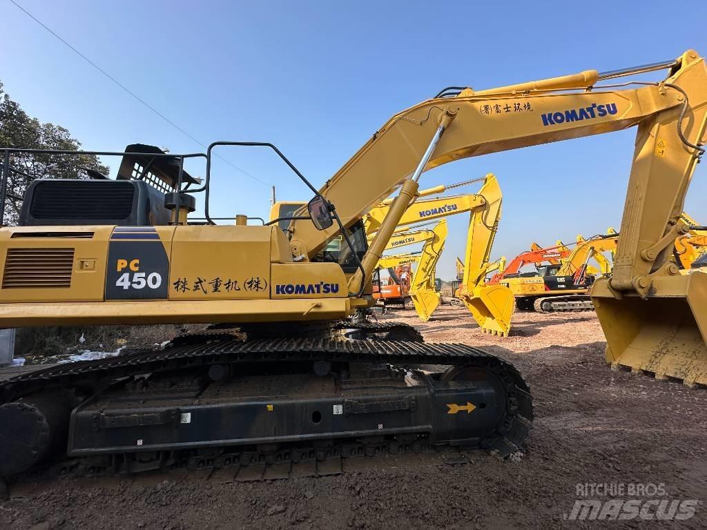 Komatsu PC 450 Pásová rýpadla