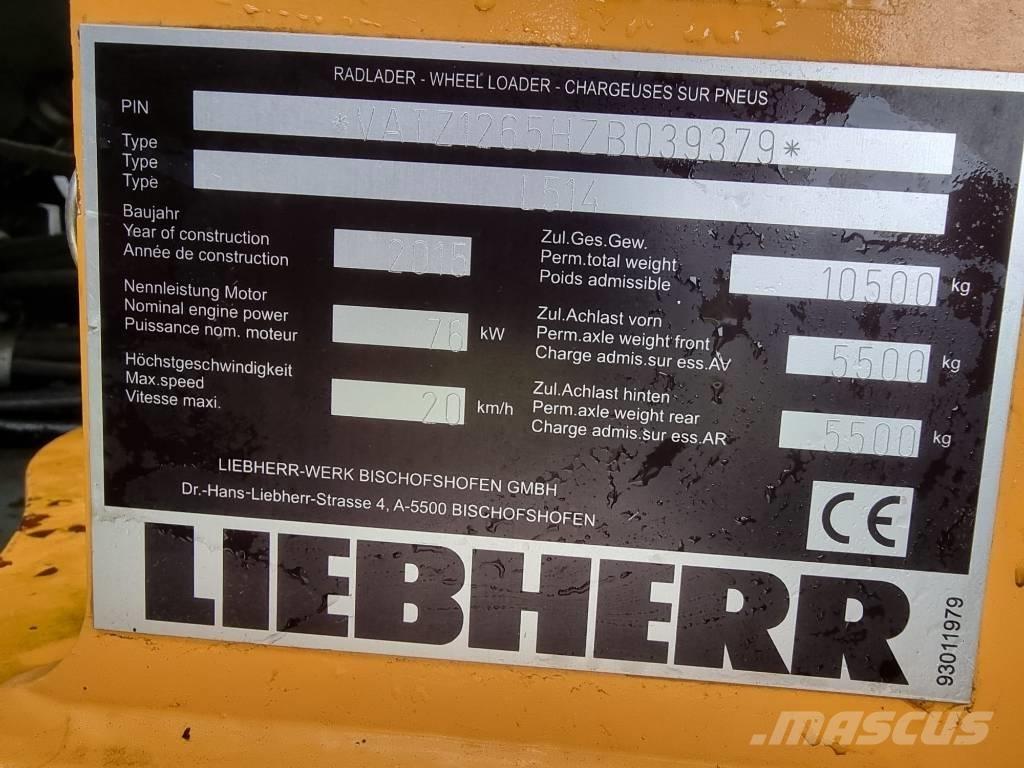 Liebherr L 514 Kolové nakladače