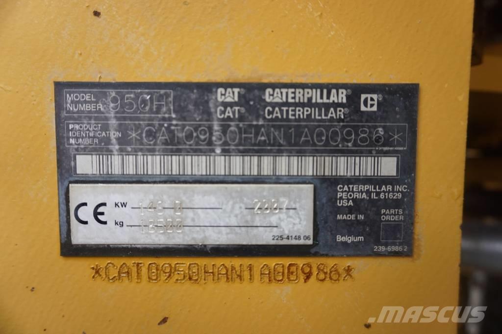 CAT 950 H Kolové nakladače