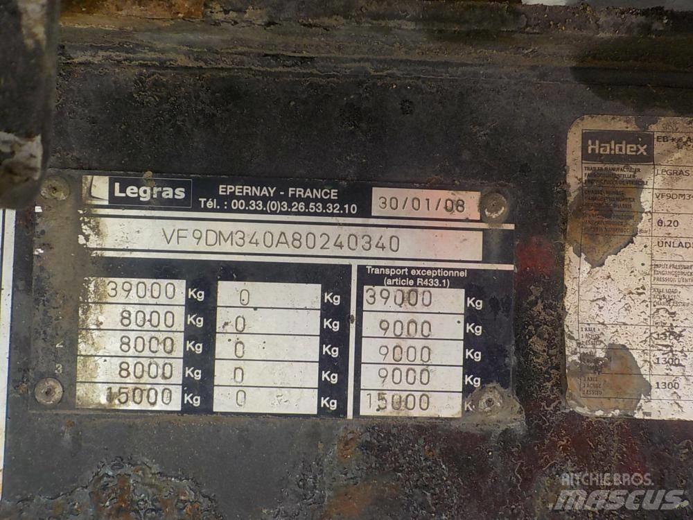 Legras PISO MOVIL Ostatní návěsy