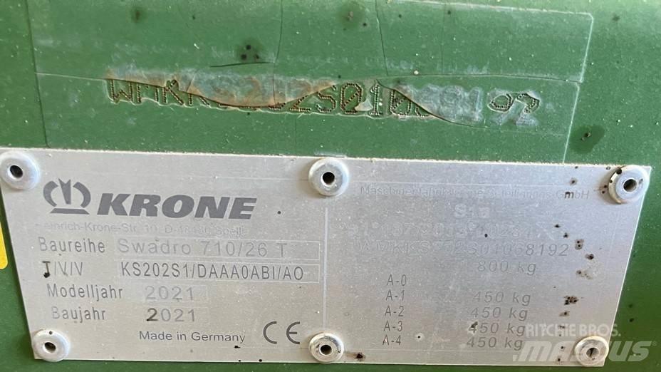 Krone 710/26T Řádkovače