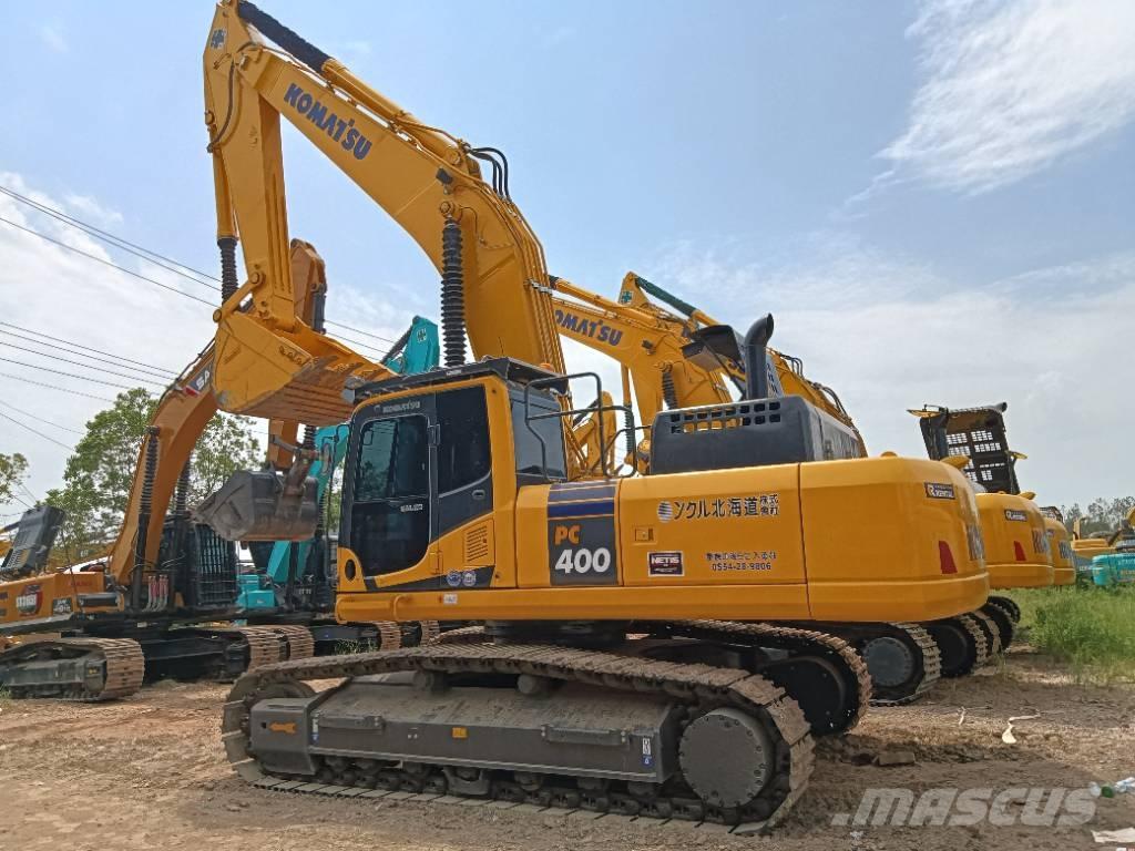 Komatsu PC 400 Pásová rýpadla