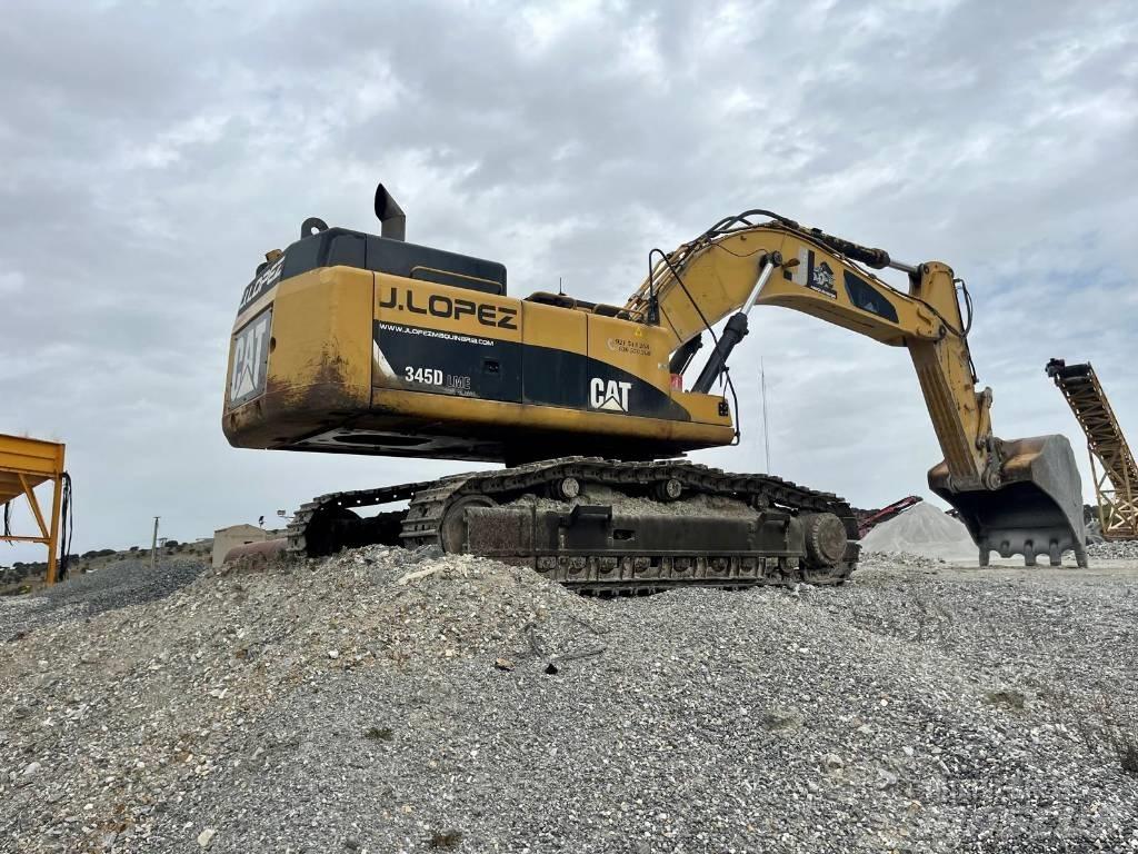 CAT 345 D L ME Pásová rýpadla