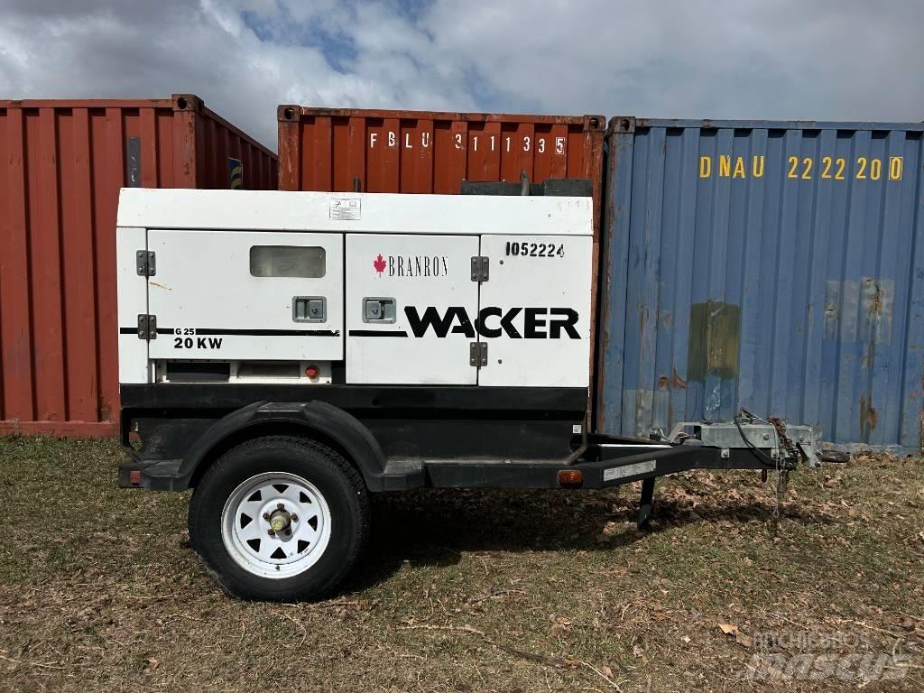 Wacker Neuson G 25 Naftové generátory