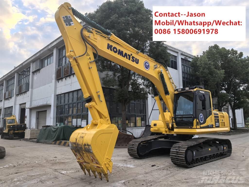 Komatsu PC220 Pásová rýpadla
