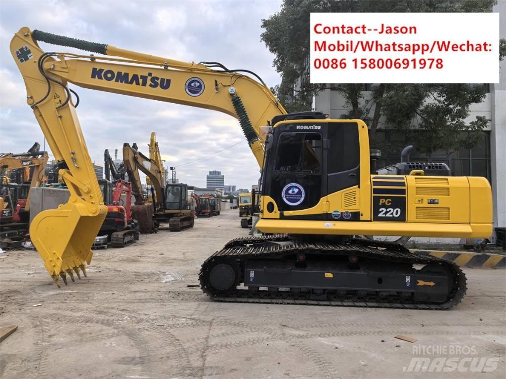 Komatsu PC220 Pásová rýpadla