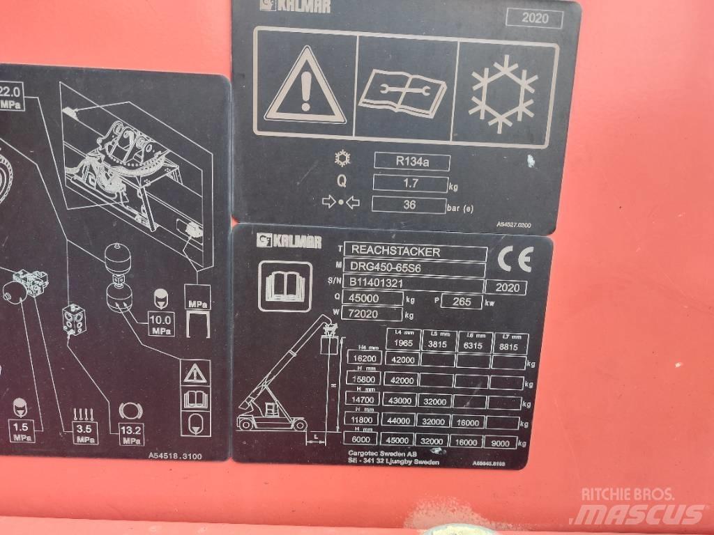 Kalmar DRG450-65S6 Překladače kontejnerů