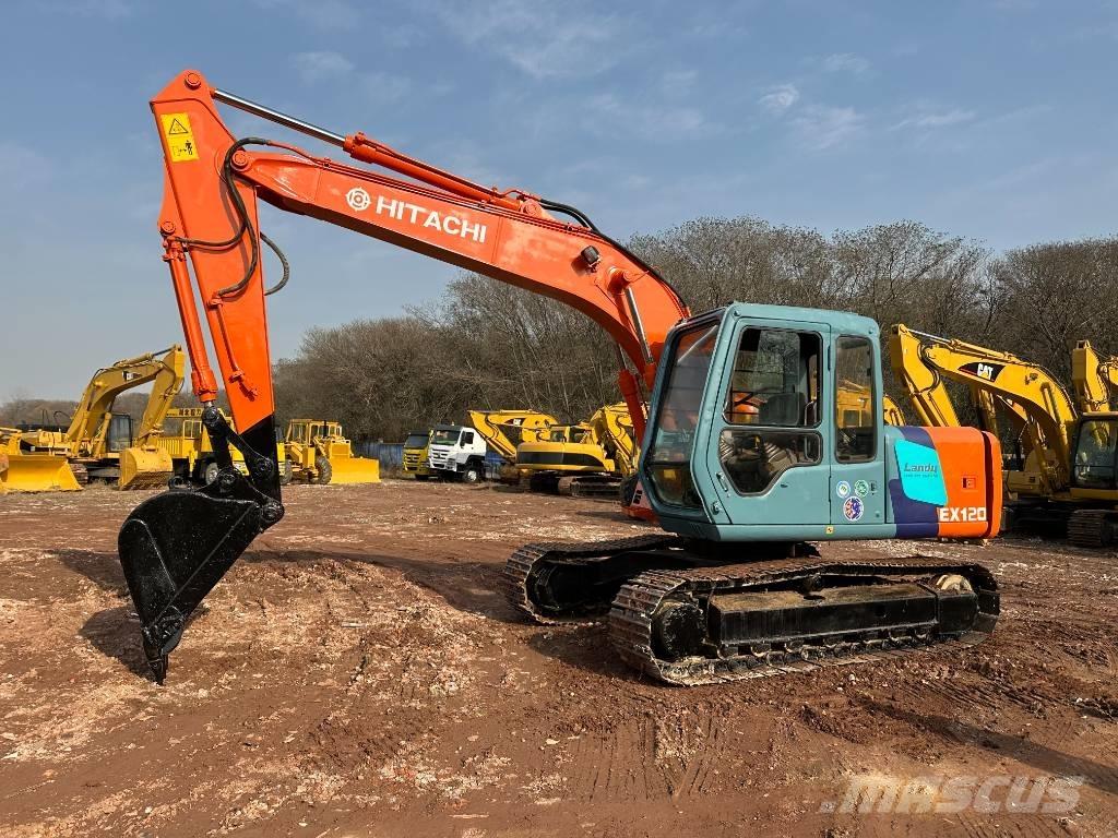 Hitachi EX 120 Pásová rýpadla