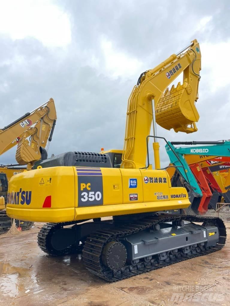 Komatsu PC 350 Pásová rýpadla