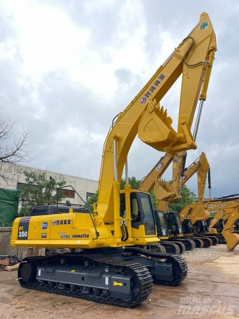 Komatsu PC 350 Pásová rýpadla