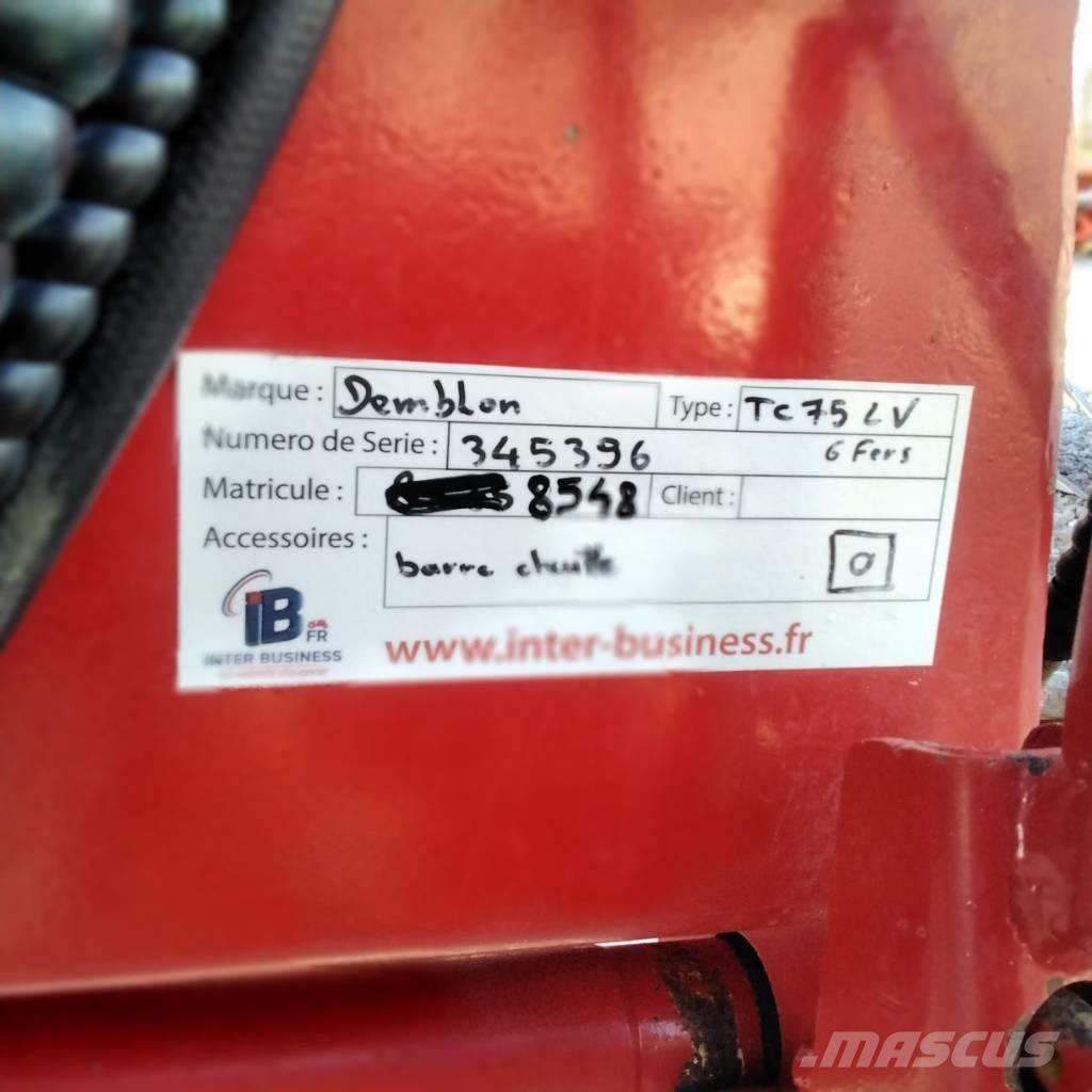 Demblon TC 75 LV Oboustranné pluhy