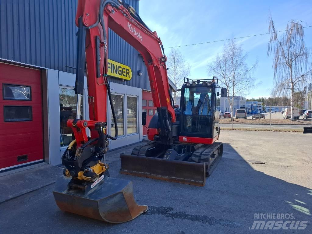 Kubota KX 080-4 Midi rýpadla 7t - 12t