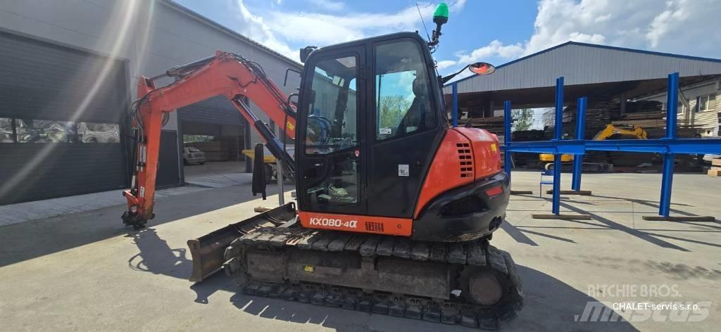 Kubota KX 80-4 Midi rýpadla 7t - 12t