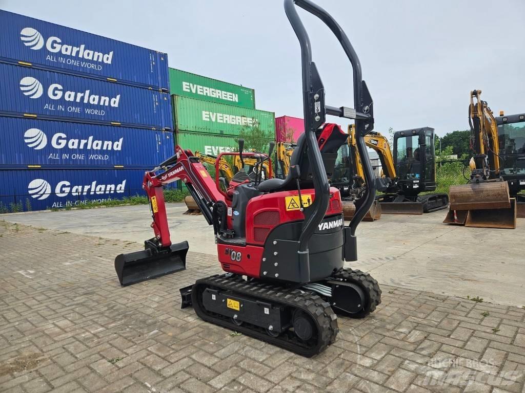 Yanmar SV08-1C Mini rýpadla < 7t