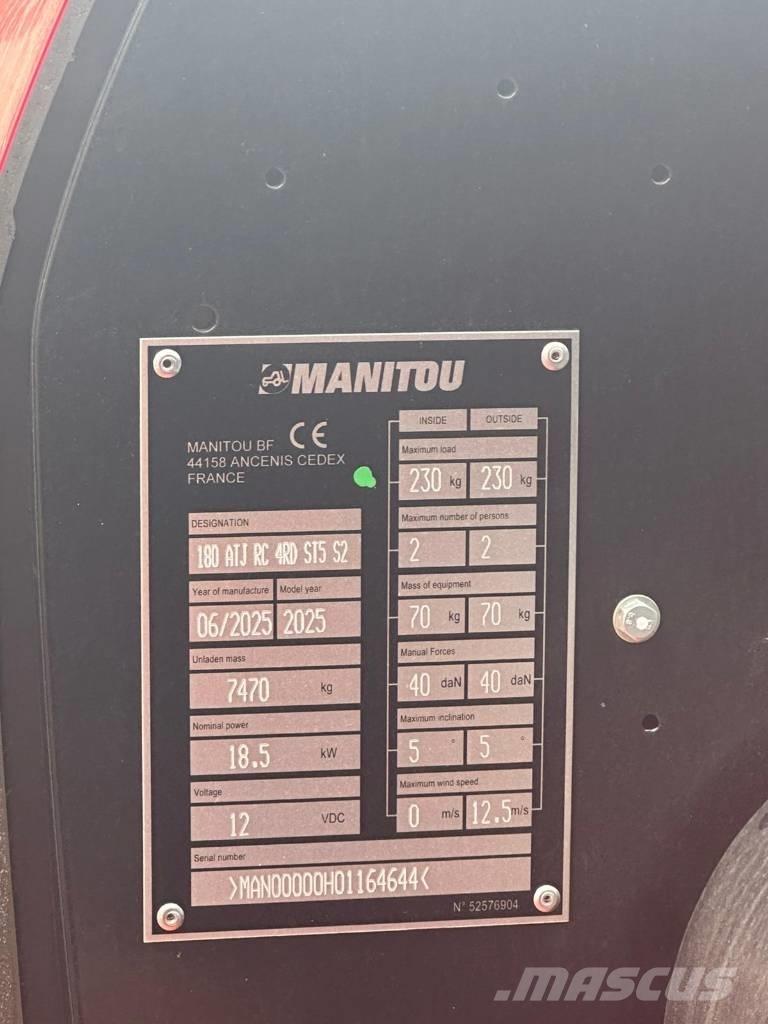 Manitou 180 ATJ Kloubové plošiny