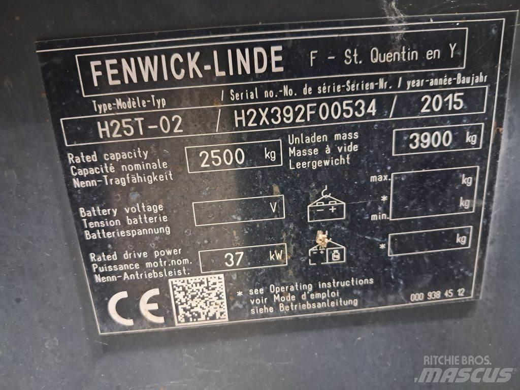 Linde H25T Další