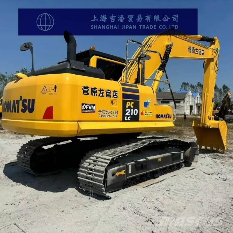 Komatsu PC 210 Pásová rýpadla
