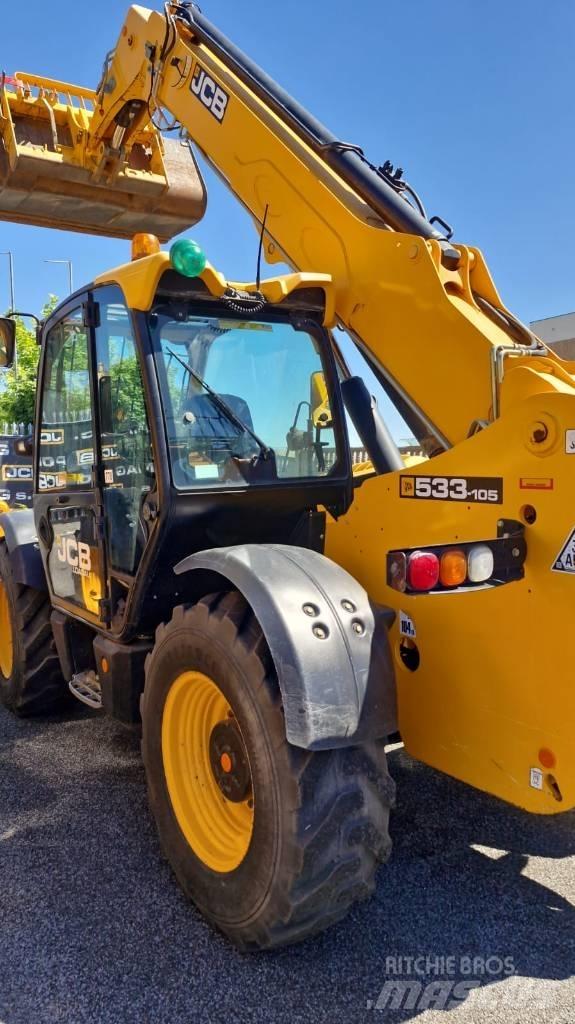 JCB 533-105 Teleskopické manipulátory
