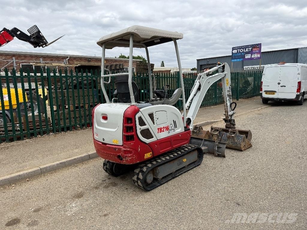 Takeuchi TB 216 Mini rýpadla < 7t
