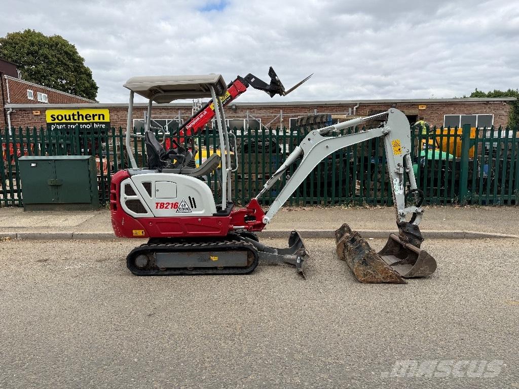Takeuchi TB 216 Mini rýpadla < 7t
