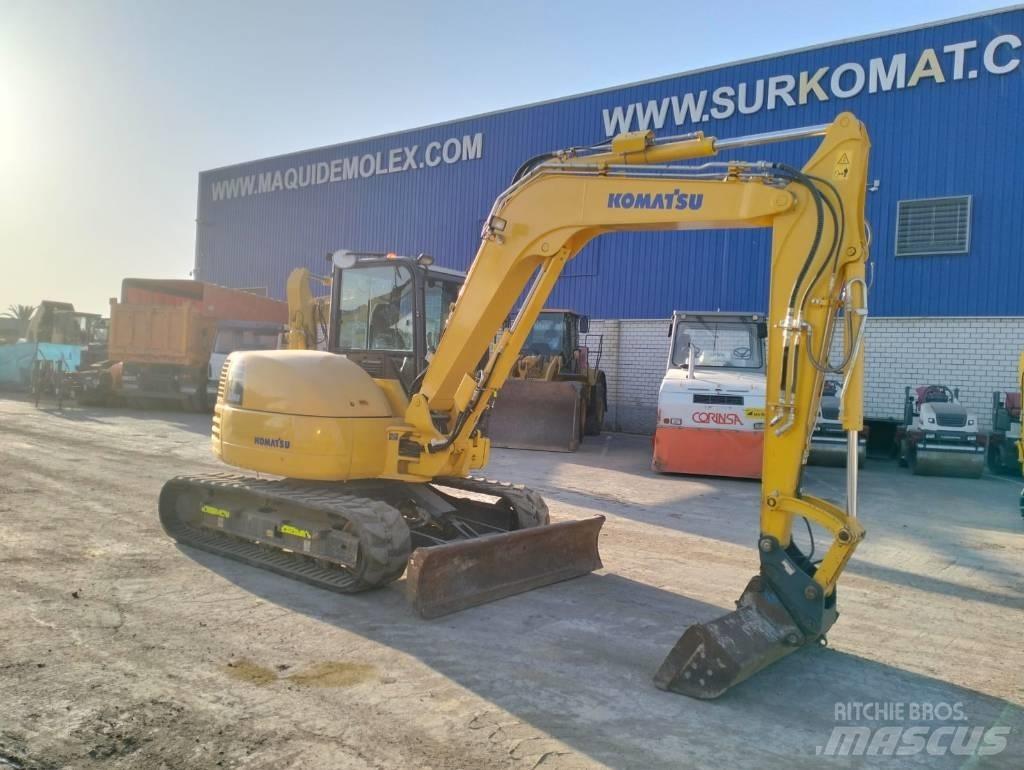 Komatsu PC 80 MR-5EO Midi rýpadla 7t - 12t