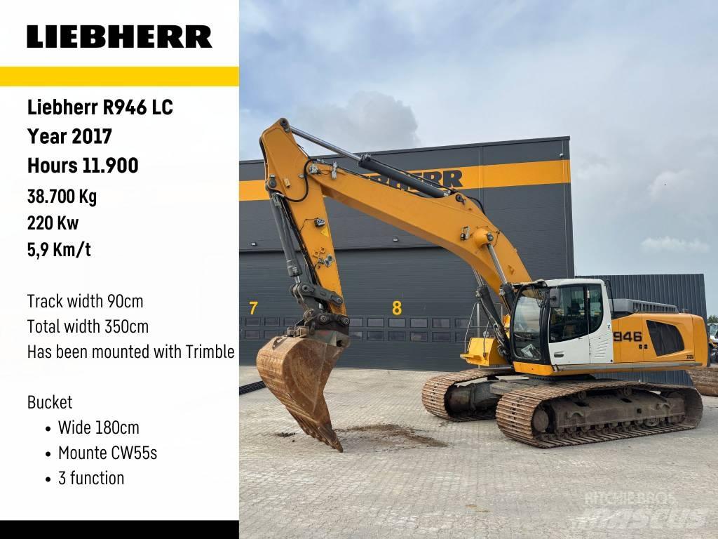 Liebherr R 946 Pásová rýpadla