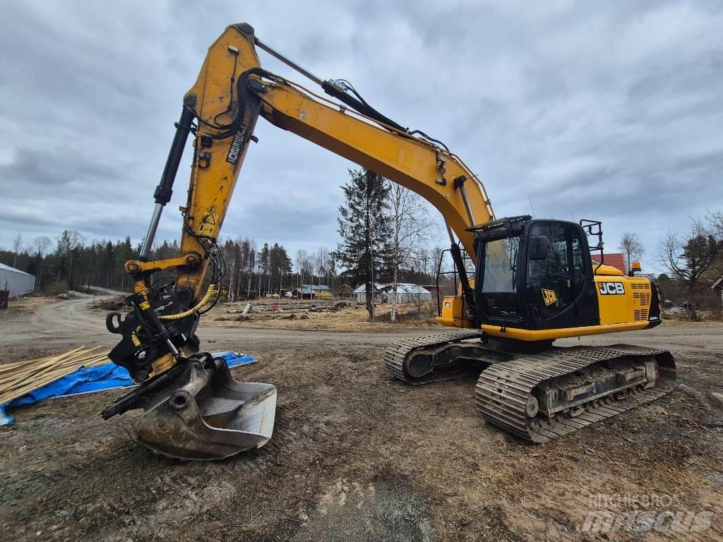 JCB 220 Pásová rýpadla