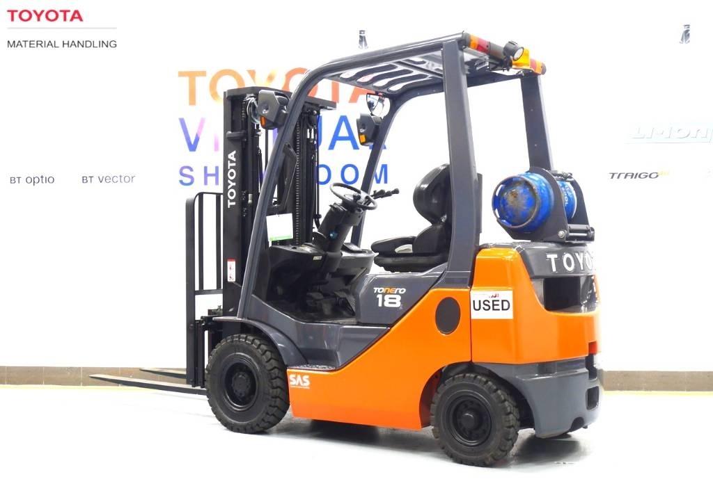 Toyota 02-8FGF18 LPG vozíky