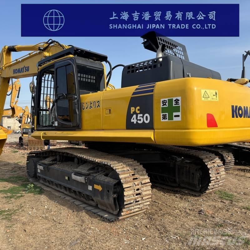 Komatsu PC 450 Pásová rýpadla