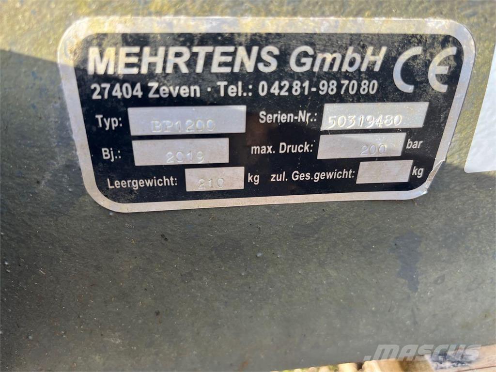 Weidemann BP 1200 Další stroje a zařízení pro chov zemědělských zvířat