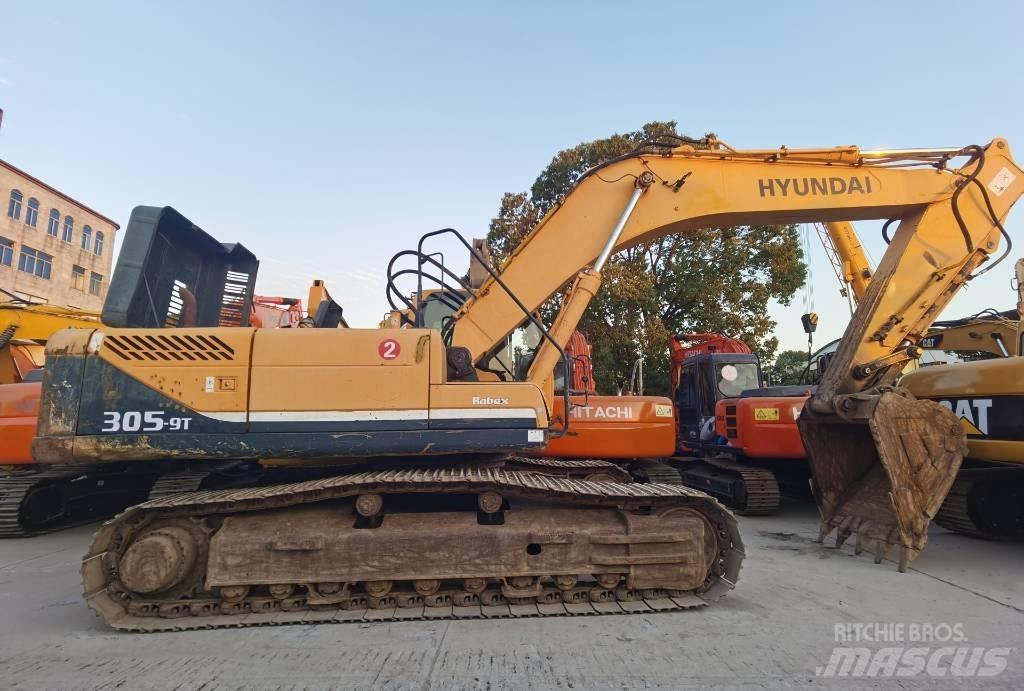 Hyundai R305LC-9T Pásová rýpadla