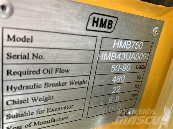 HMB 750 Bourací kladiva / Sbíječky