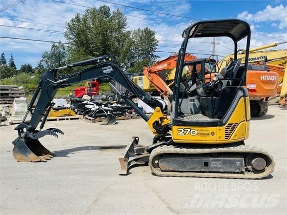 John Deere 27D Mini rýpadla < 7t