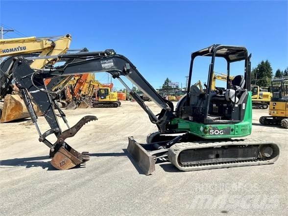 John Deere 50G Mini rýpadla < 7t