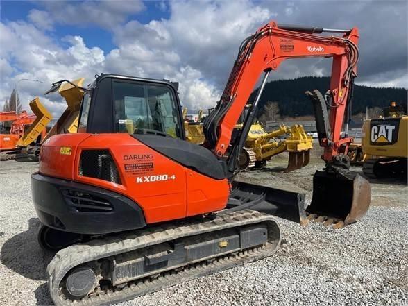 Kubota KX080-4 Pásová rýpadla