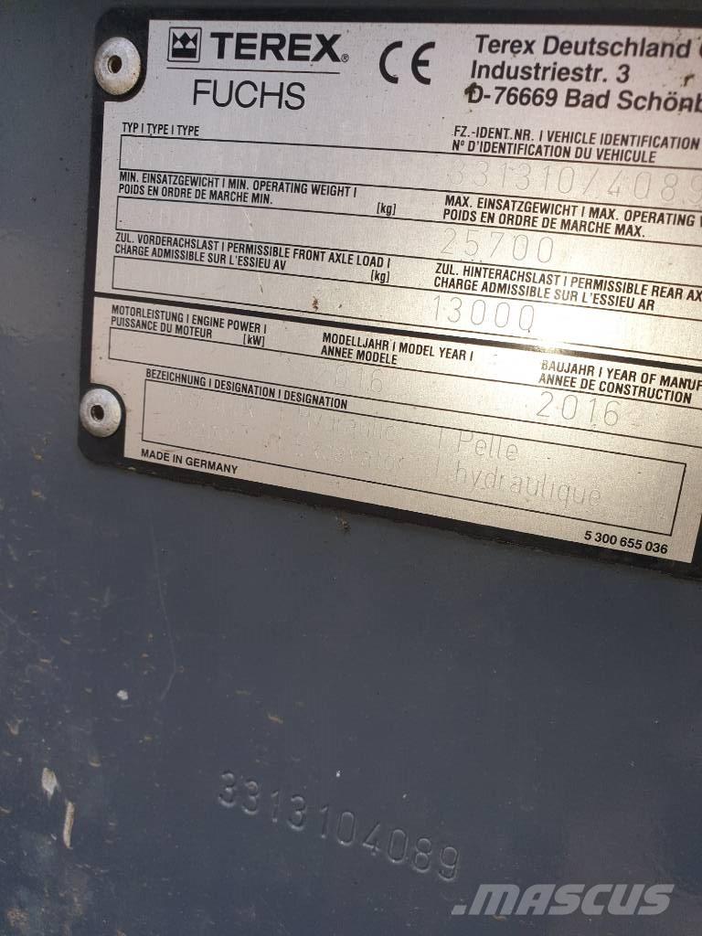 Fuchs MHL 331 Stroje pro manipulaci s odpadem