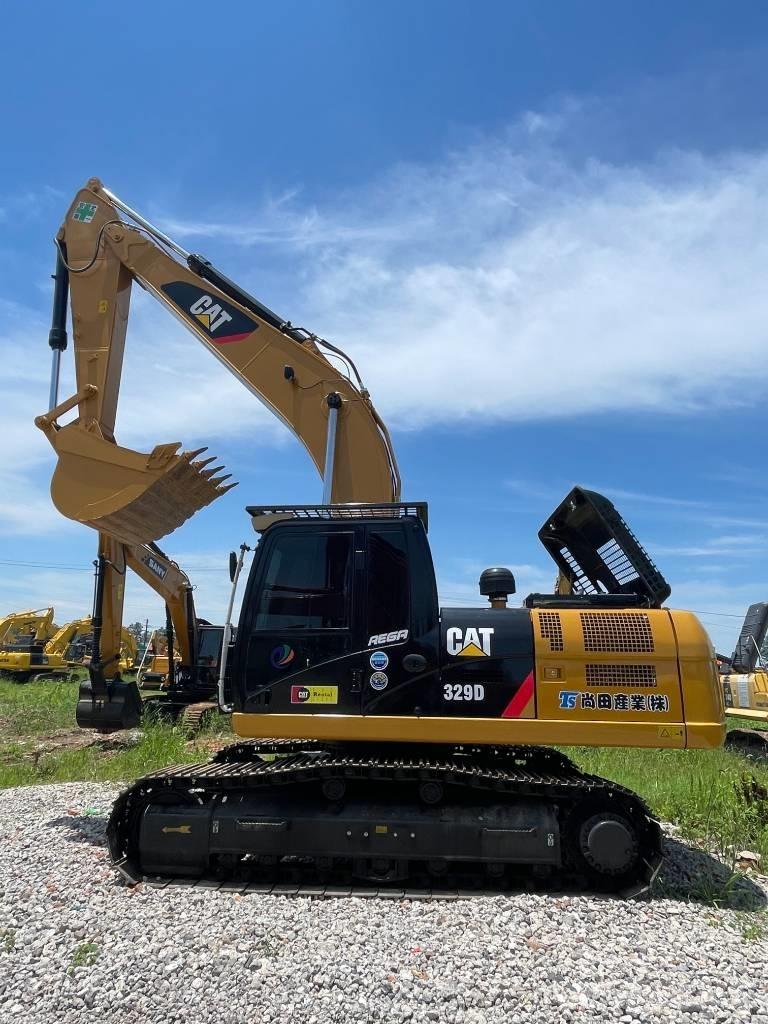 CAT 329D2 Pásová rýpadla