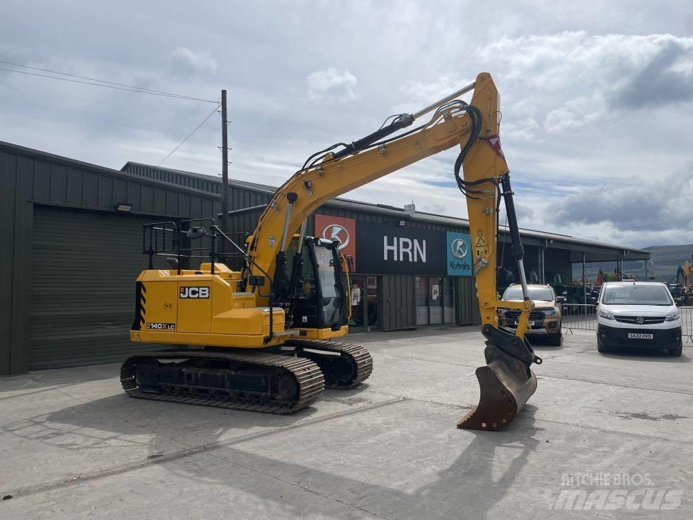 JCB 140 X Pásová rýpadla