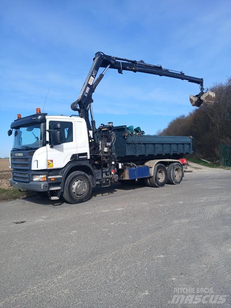 Scania P 400 Hákový nosič kontejnerů