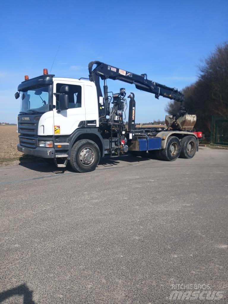 Scania P 400 Hákový nosič kontejnerů