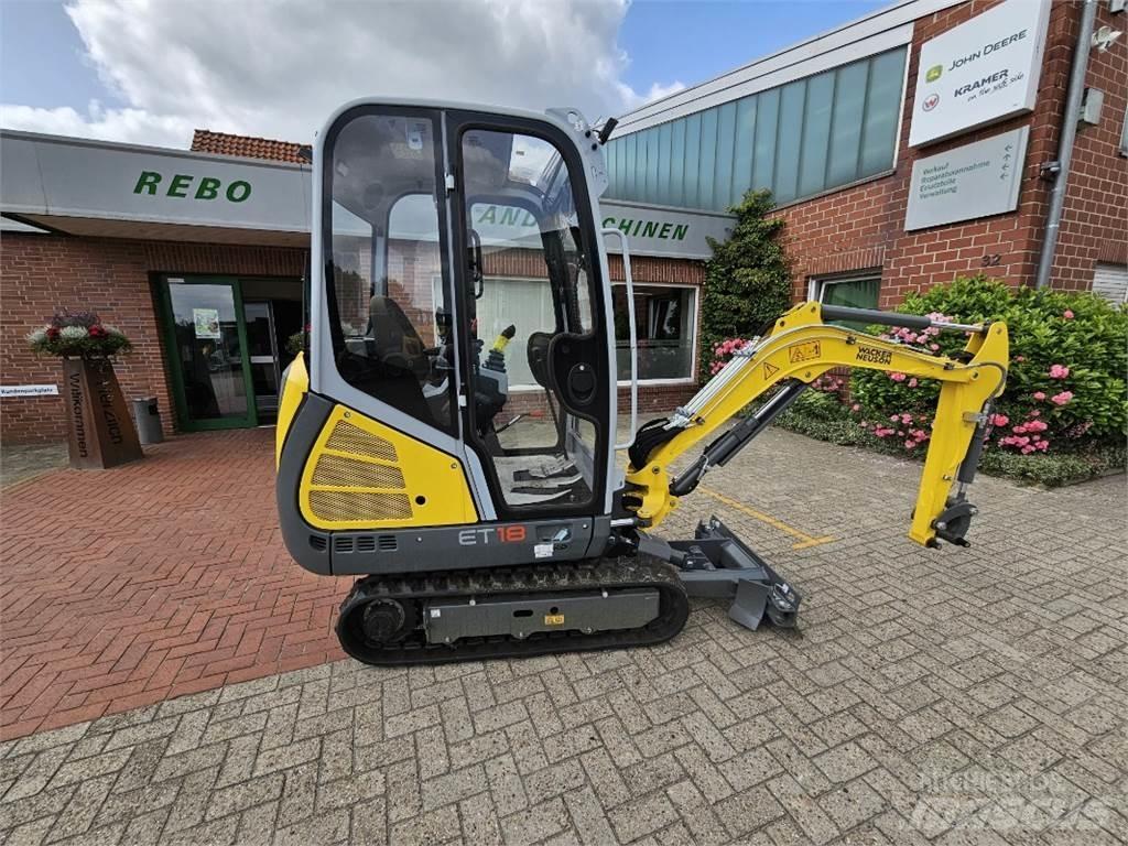 Wacker ET 18 Mini rýpadla < 7t
