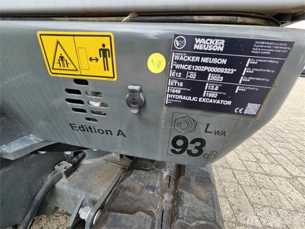 Wacker ET 18 Mini rýpadla < 7t