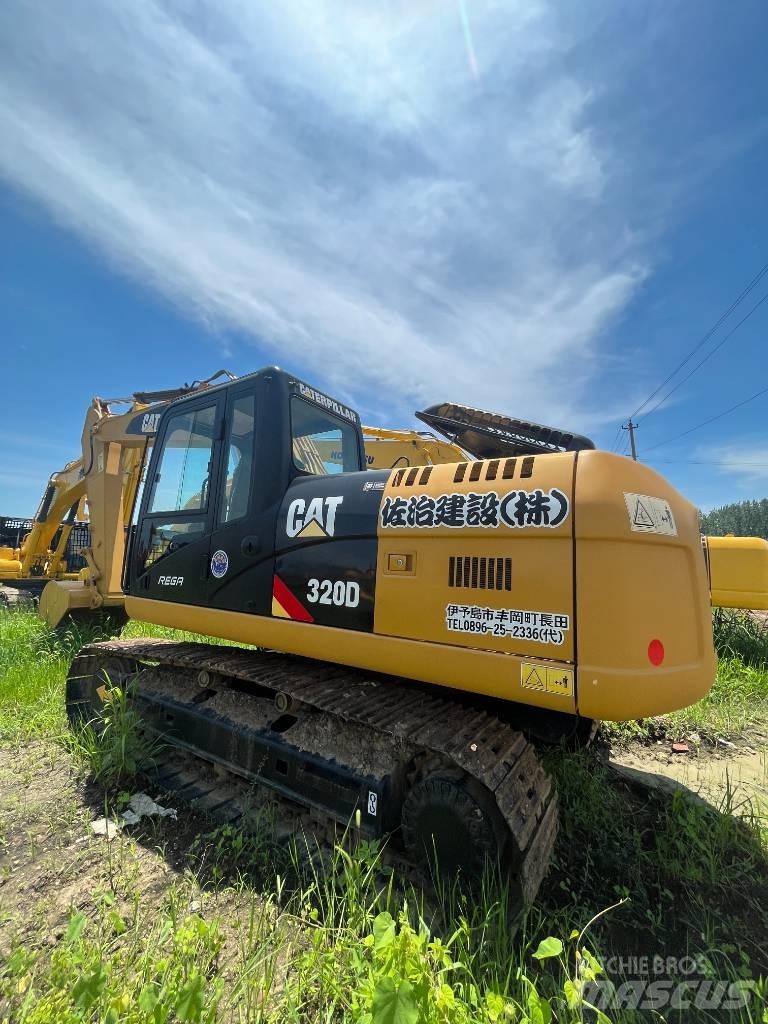 CAT 320d Pásová rýpadla