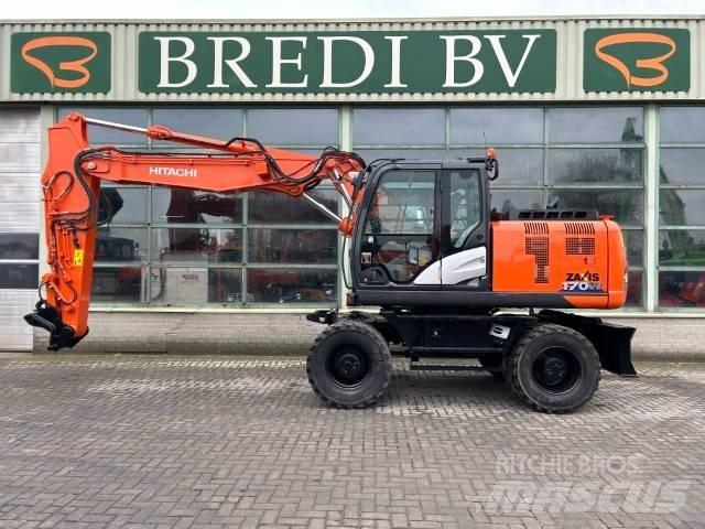 Hitachi ZX 170 W-6 Kolová rýpadla
