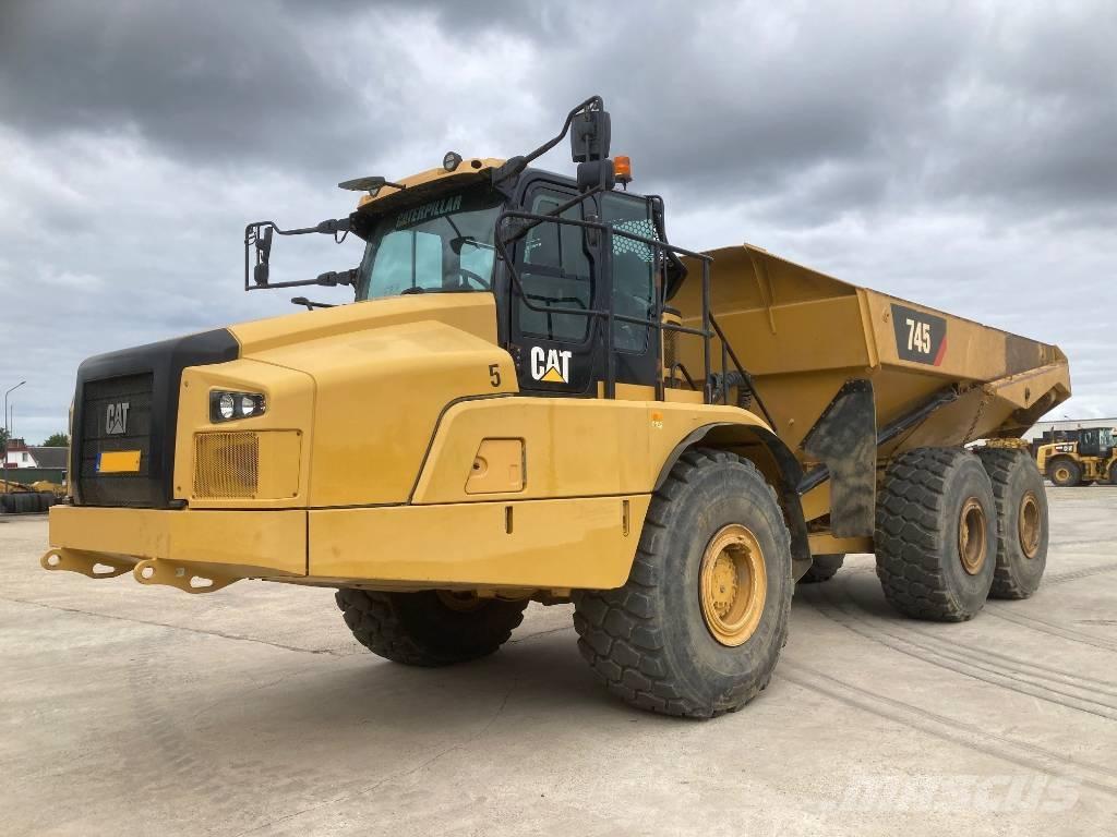 CAT 745 Kloubové dempry