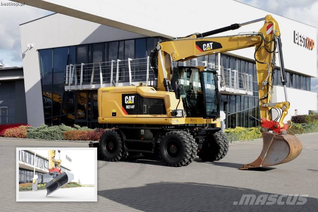 CAT M 314 F Kolová rýpadla