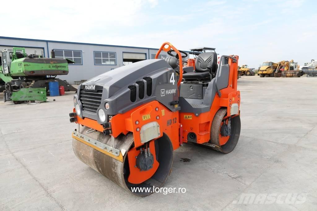 Hamm HD 12 VV Tandemové válce